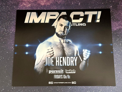JOE HENDRY TNA Impact Wrestling 8x10 Promo Photo
