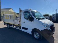 2019 Vauxhall Movano 2.3 CDTI L3 LWB DROPSIDE RWD TAIL LIFT AIR CON UTILITY SPEC