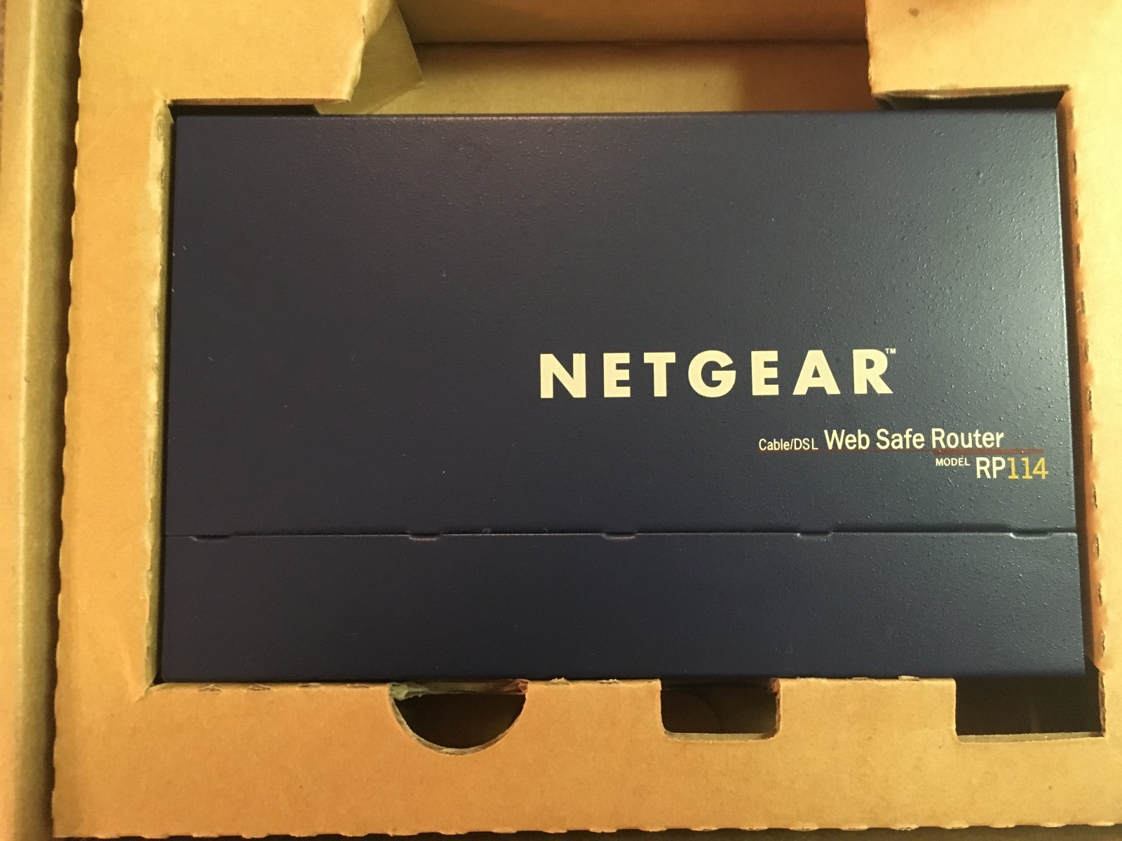 NETGEAR RP114 Web Safe Cable DSL Router 100 Mbps 4-Port 10/100