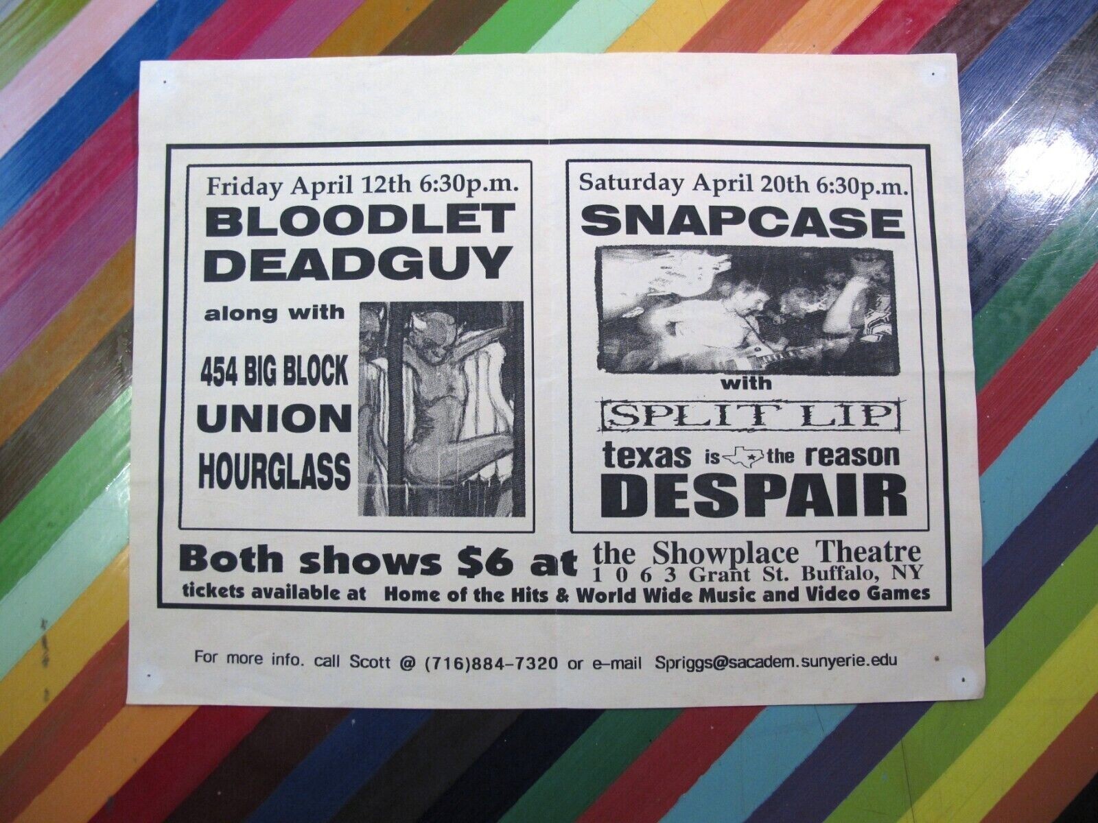 DEAD SURF ポスター G. Kremer vintage DEAD SURF ポスター G. Kremer vintage 1985 Jimmy'Z Surfing