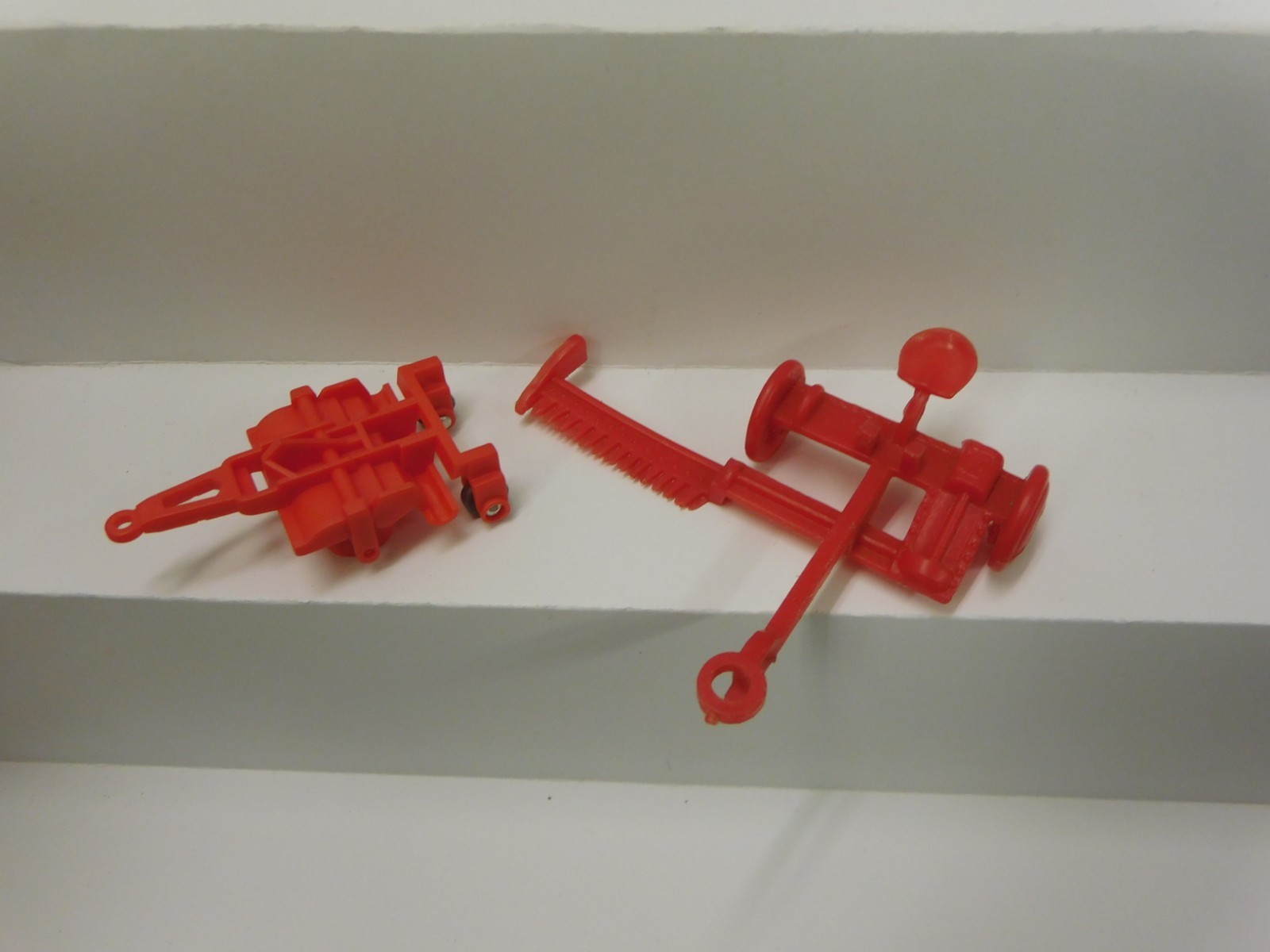 Sickle Mower and 6 Blade Disc Plastic Playset Farm Implement Accessories