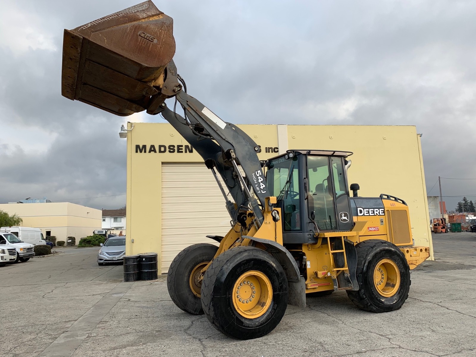 2006 John Deere 544J High Lift  Articulated Wheel Loader Runs and Operates Great
