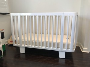 Bloom Retro Crib Mattress And Manchester Cots Bedding