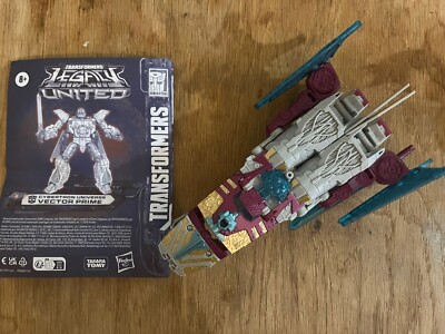 Vector Prime Voyager Transformers Cybertron Universe Legacy United Figure Loose