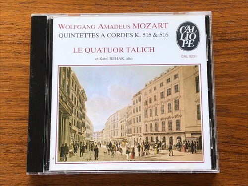 Mozart: String Quintets K 515 & 516 by Quatuor Talich
