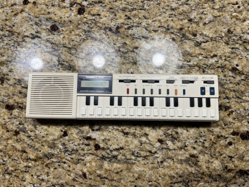 Vintage Casio VL-Tone VL 1  Keyboard Synthesizer