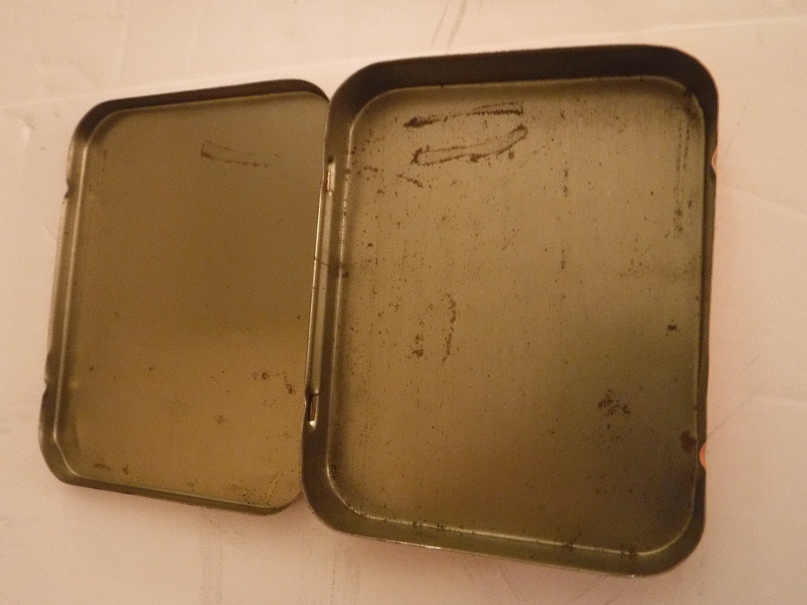 Vintage DeWitts Creosant Cough Troches Advertising Tin