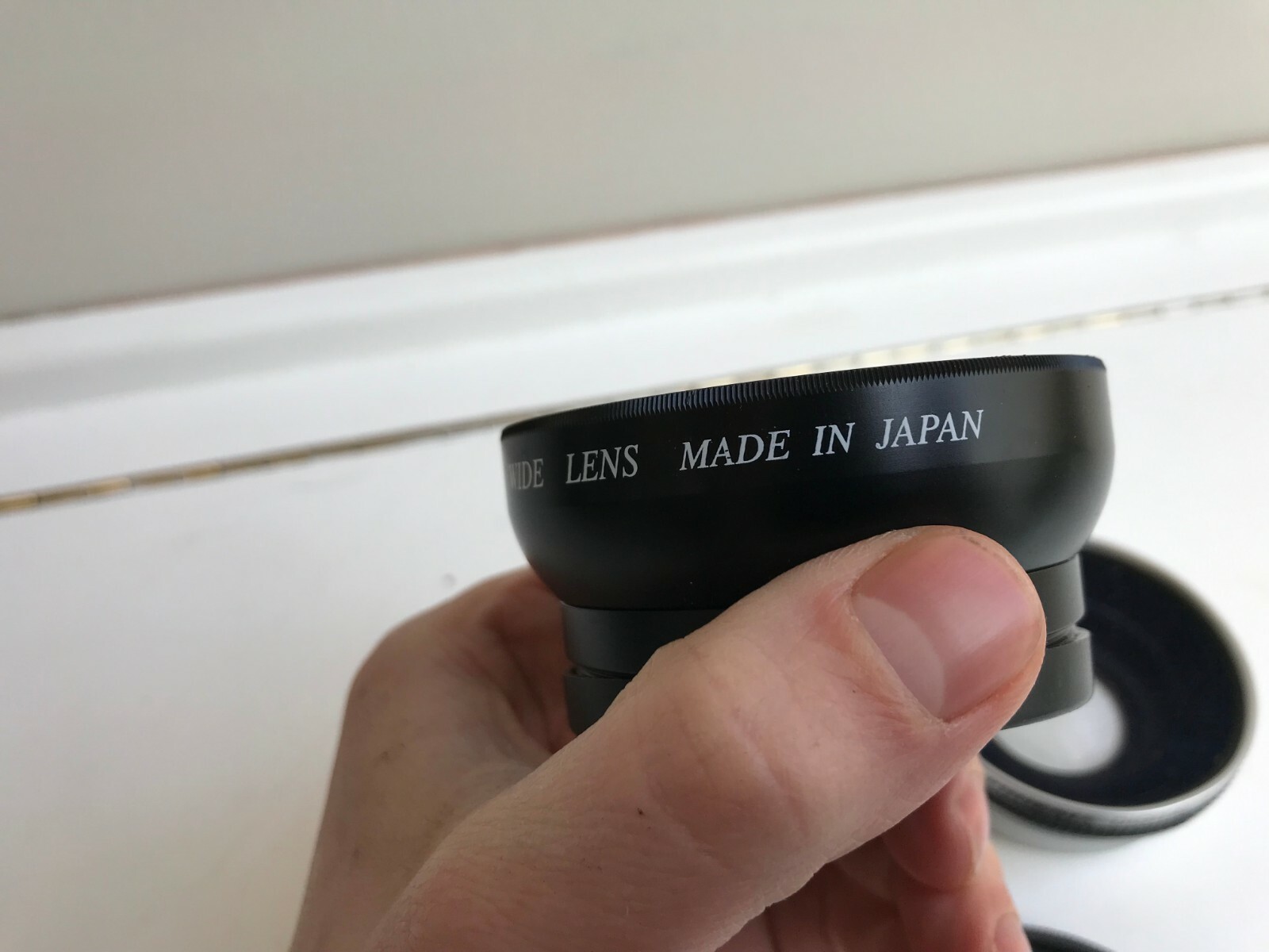 Lot of (2) 58mm Lenses Phoenix Super Wide 0.6X & Japan Digital optics 0.5X Nice