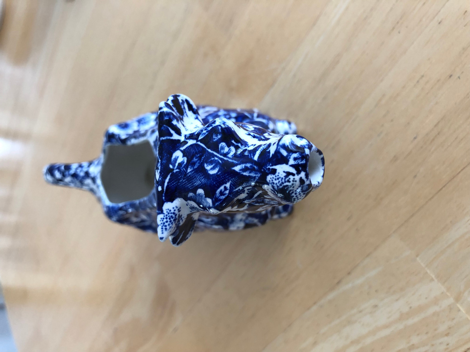 Staffordshire Royal Crownford Calico Cow Creamer