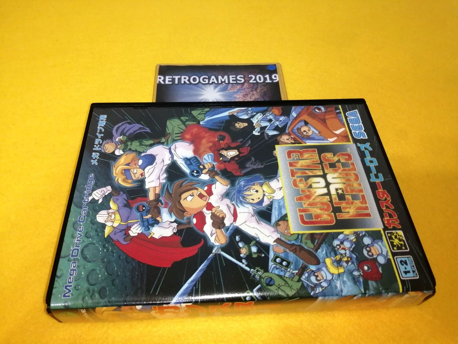 GUNSTAR HEROES Sega Mega Drive / Genesis MD | eBay