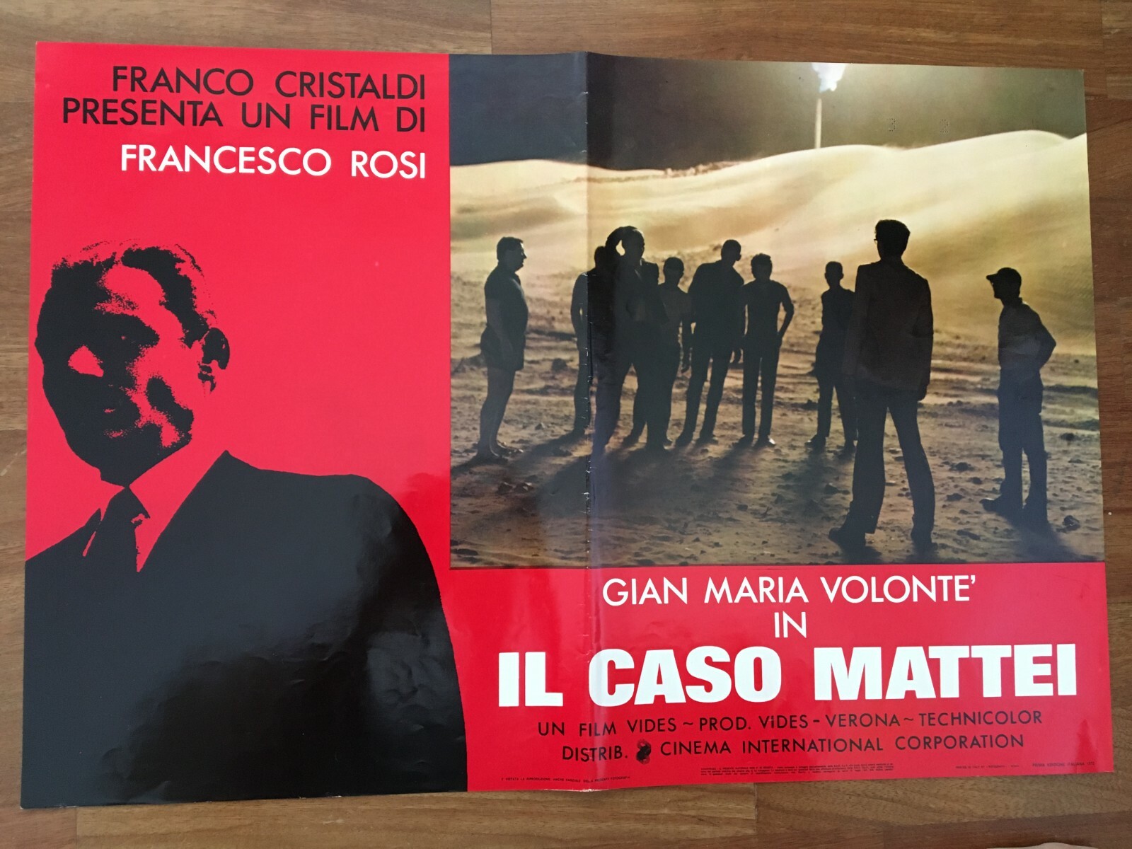 El caso Mattei/フランチェスコ/ポスター IL CASO MATTEI