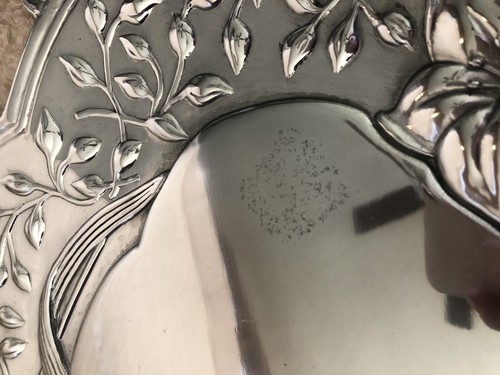 Lenox Metal Serveware Tray- Butterfly Meadow - Great Serving Platter