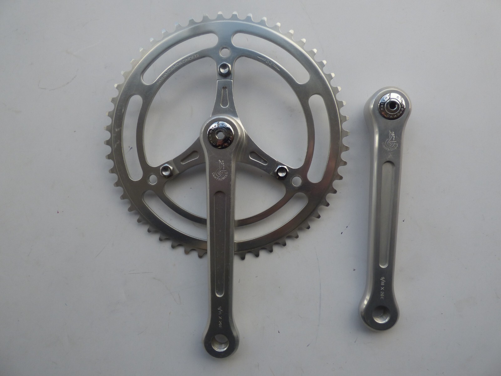 Campagnolo 52T未使用品 送料込 80s Campagnolo Victory クランク 52T/42T 170mm Cレコ期