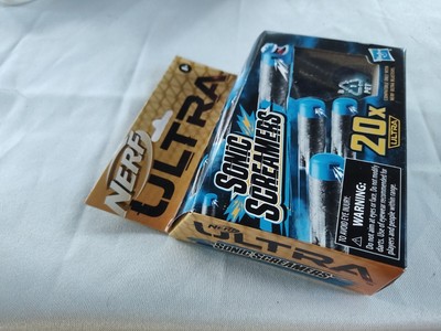 Nerf Ultra Sonic Screamers Whistle Darts 20 Darts Per Pack Age 8+ Hasbro