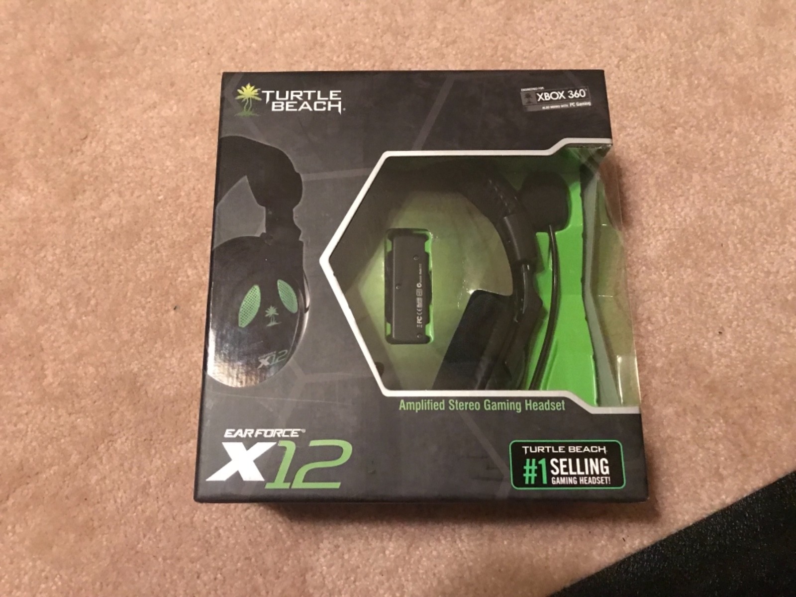 Turtle Beach Ear Force x12 Silver/Black Headband Headsets