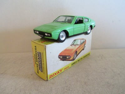 Dinky Toys Simca Matra Bagheera 1454 Neuf + Boite D'Origine Made in