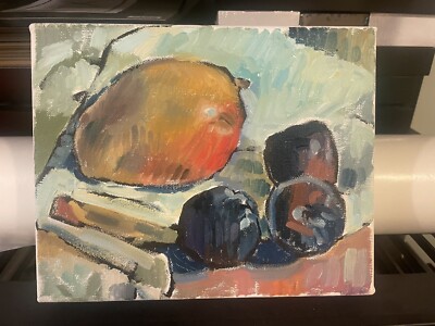 Small Mango And Fruit Still Life On Canvas Oil Painting 8 x10 