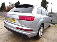 2018 18 REG AUDI Q7 S LINE TDI QUATTRO AUTO DAMAGED REPAIRABLE SALVAGE