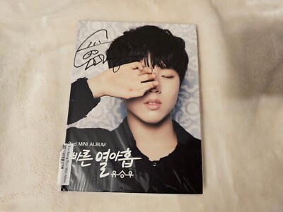K-pop YOO SEUNG WOO - Early Nineteen (2ND MINI ALBUM)  Signed Autographed