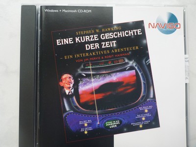  Multimedia  Interaktiv CD ROM Stephen Hawking Kurze Geschichte der Zeit 