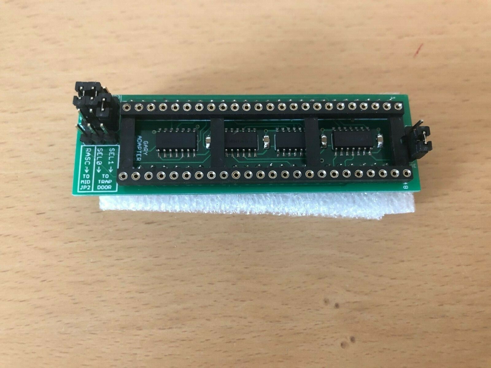 Für Amiga 500() 2 MB-RAM Karte - mit Uhrenmodul RTC und GARY-Adapter, Handbuch