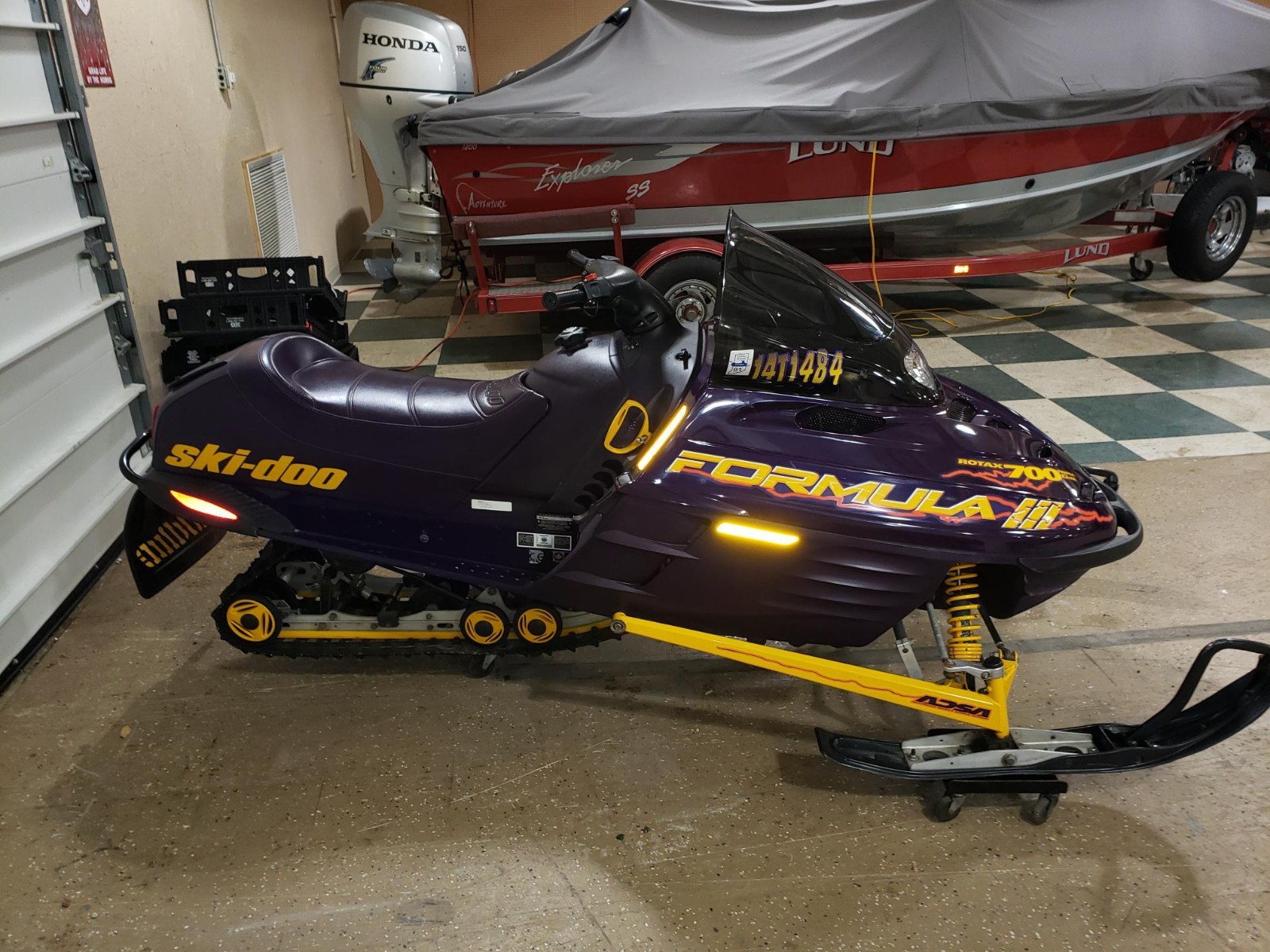 1999 ski doo f3 chassis