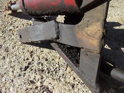 Massey Harris 33 tractor MH hydraulic hitch lift cylinder outlet hoses 3pt hitch