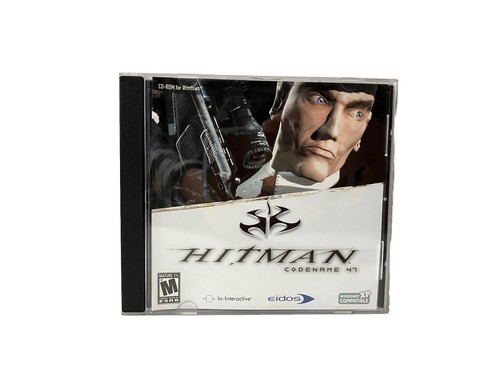Hitman Codename 47 CD-ROM for Windows 2000 Disc is Scratch