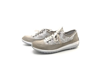 Ara Damen Halbschuh Schnürer Loafers Comfort Grau Gr. 37 (UK 4)