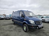 2016 ON 16 PLATE MERCEDES BENZ SPRINTER 316 CDI 4X4 MWB VAN NO VAT 