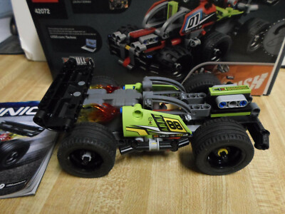 LEGO 42072 Technic WHACK! Building Toy Pull Back 135 Pieces COMPLETE
