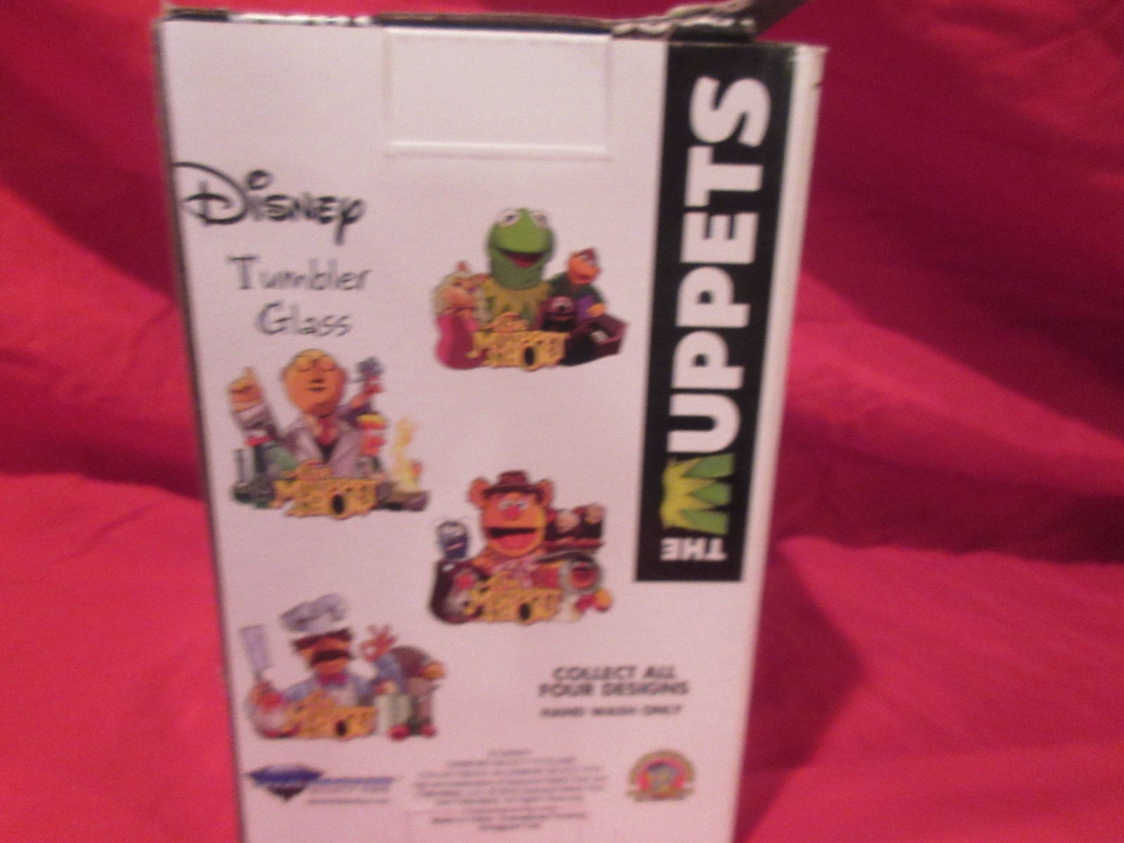 DISNEY THE MUPPETS TUMBLER GLASS CHEF