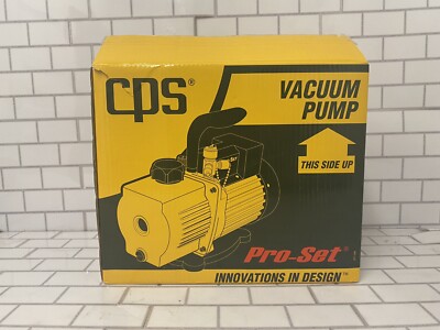 CPS PRO-SET VP4S 4CFM VACUUM PUMP *OPEN BOX *NEW