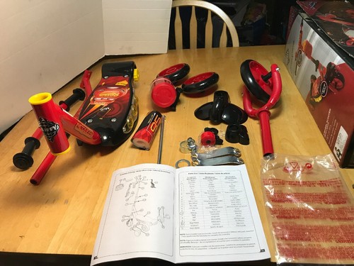 Disney Pixar Cars Huffy Scooter with Lit Deck -