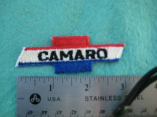 Vintage Chevrolet Camaro Bow Tie Service Parts  Dealer Uniform Hat Patch 