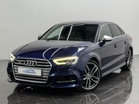 2018 Audi S3 2.0 TFSI S Tronic quattro Euro 6 (s/s) 4dr SALOON Petrol Automatic