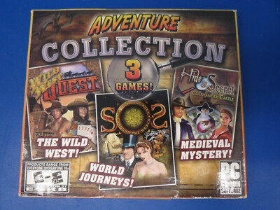 Adventure Collection 3 Puzzle Games - Wild Wild Quest, S.O.S, Hide and Secret