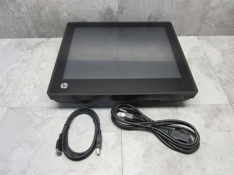 HP L6015tm 15" Retail POS Touchscreen LCD Monitor A1X78A + USB Cable A1X78AA