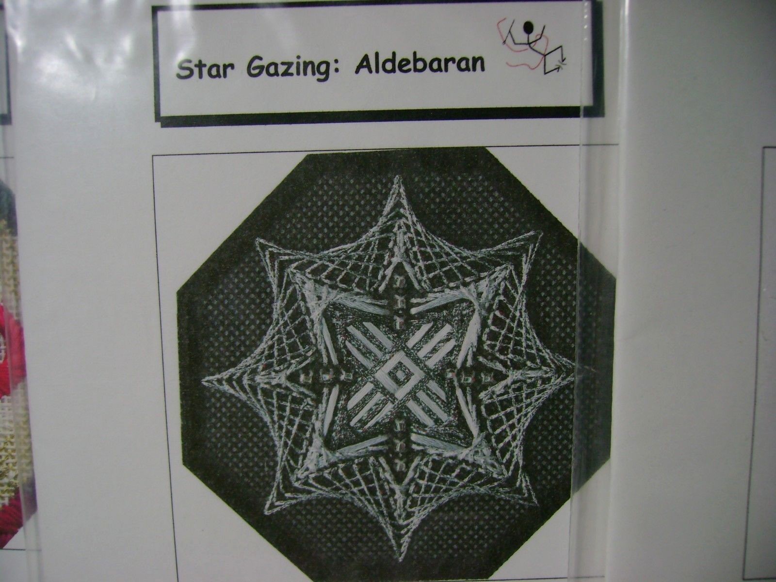 4 Kick Back & Stitch Needlepoint Patterns XOctogon & 3 Star Gazing Terry Gifford