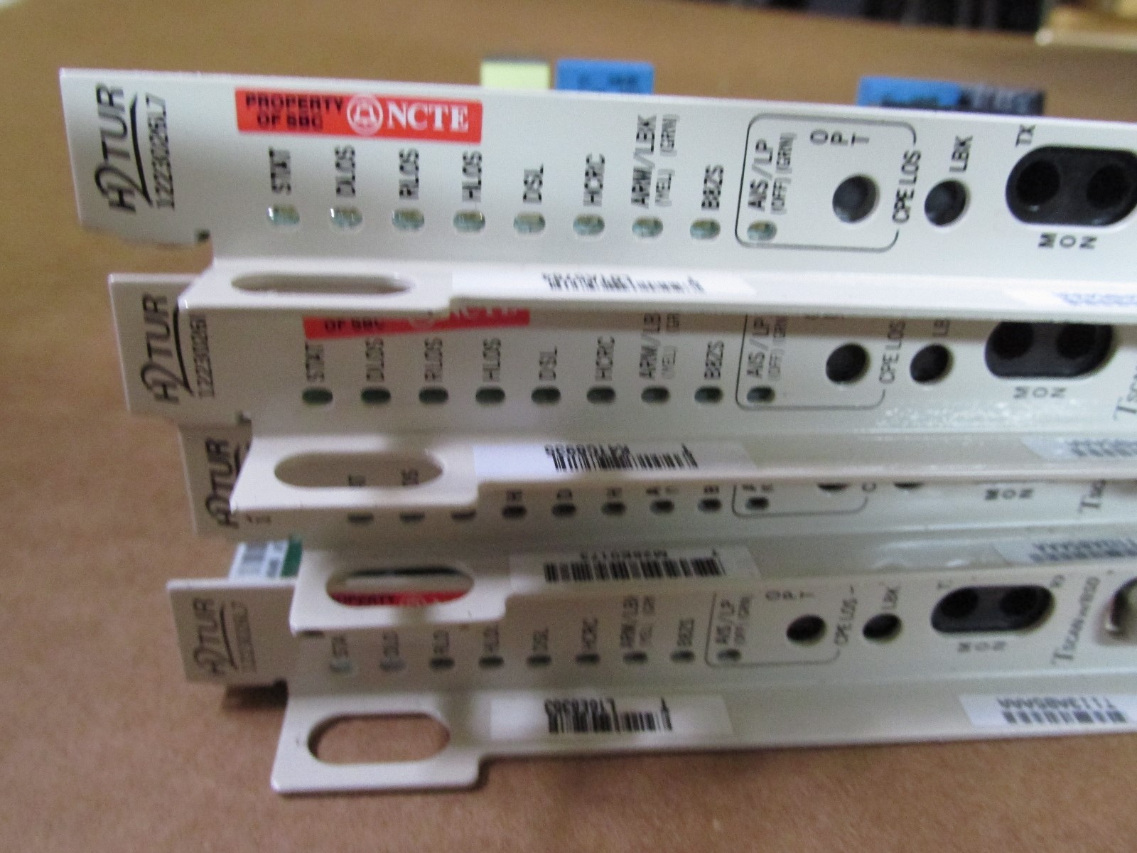 LOT OF 4  H2TUR ADTRAN  1223026L7 TRANSCEIVER CARD