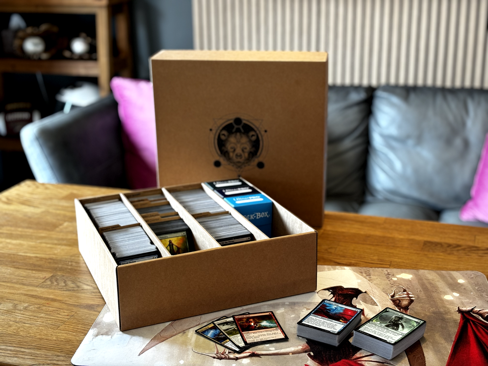 TCG bulk storage box for ANY trading card game ECO BulkBox Set of 3 x 3800 cards