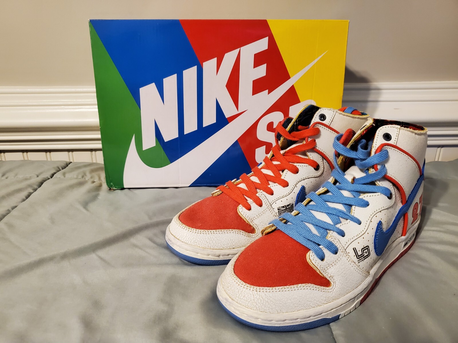 Nike SB Dunk High Pro Ishod Wair x Magnus Walker DH7683-100 Nike SB Dunk High Pro Ishod Wair x Magnus Walker DH7683-100