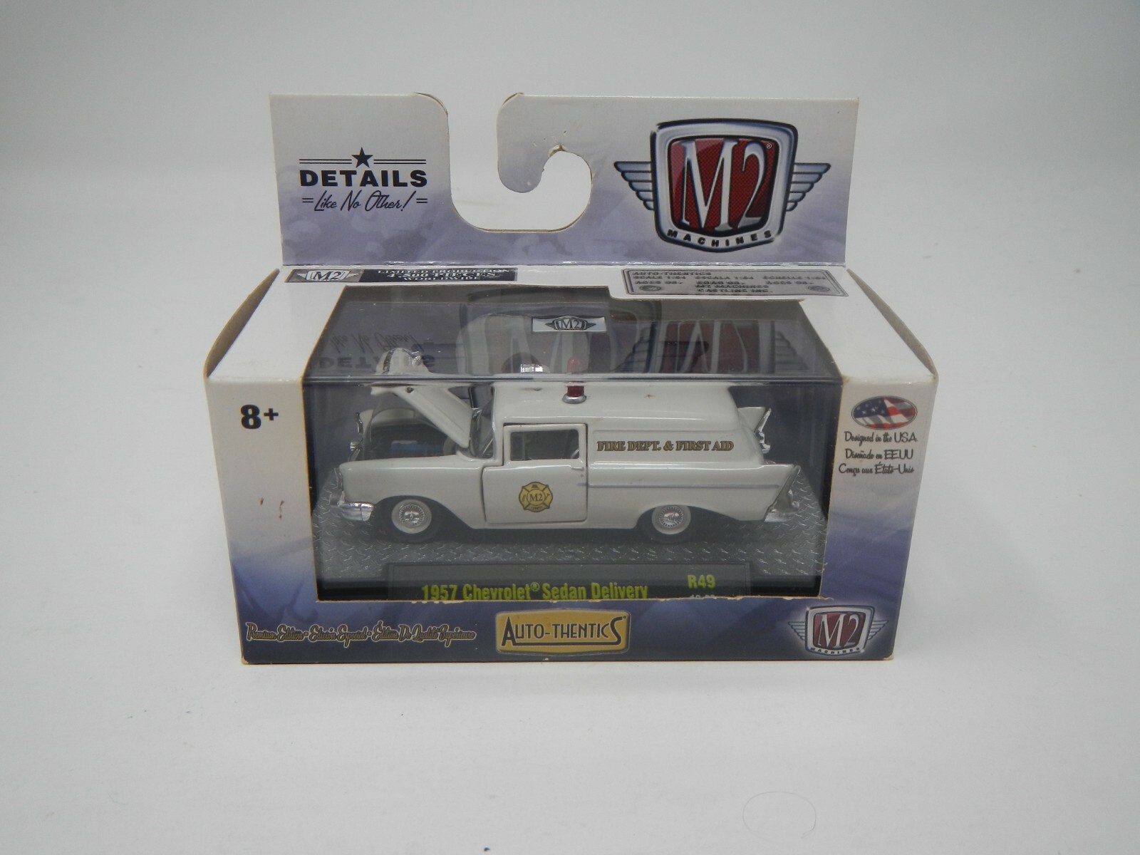 M2machines 13台セット M2 Machines Auto-Thentics 1957 Chevrolet Sedan Delivery R49