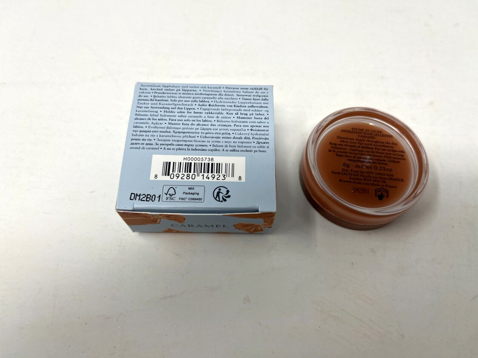 fresh Sugar Hydrating Lip Balm Caramel Brand New
