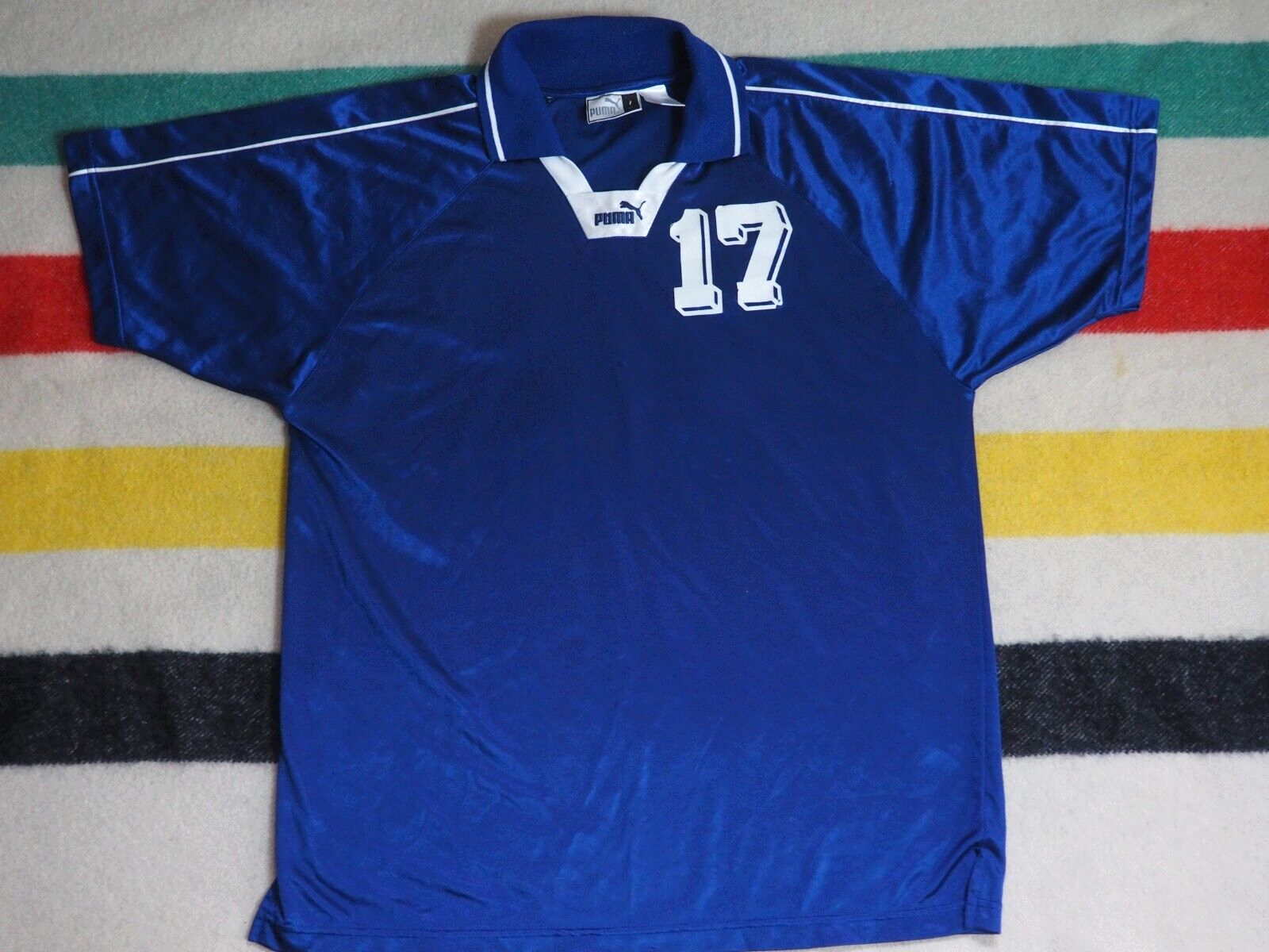 90's PUMA ゲームシャツ　ハンガリー製　XL 当時物　ヴィンテージ 90's PUMA ゲームシャツ ハンガリー製 XL 当時物 ヴィンテージ