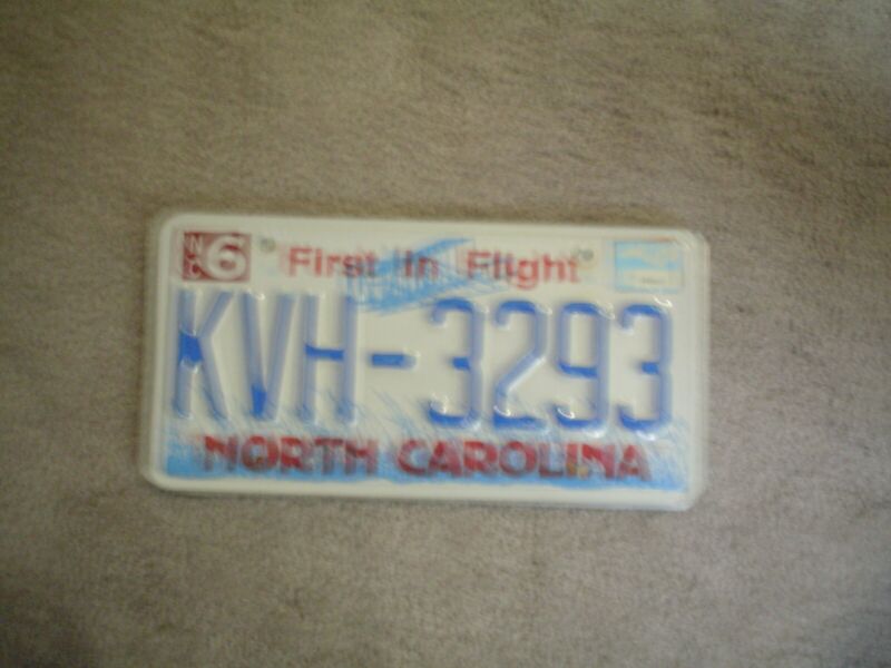 NORTH CAROLINA FIRST IN FLT    LICENSE PLATE BUY ALL STATES HERE FREE SHIPPING