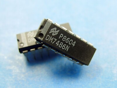 DM7486N [2pcs] Quad 2-Input Exclusive-OR Gates; NSC; DIP-14 (SN7486N)