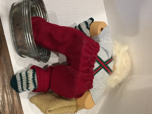 RARE Vintage 1989 SANTA Ledge Sitter LADIE & FRIENDS