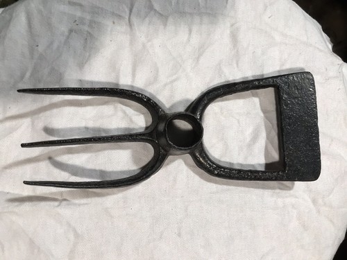 Vintage Small Garden Hoe And Rake Combo