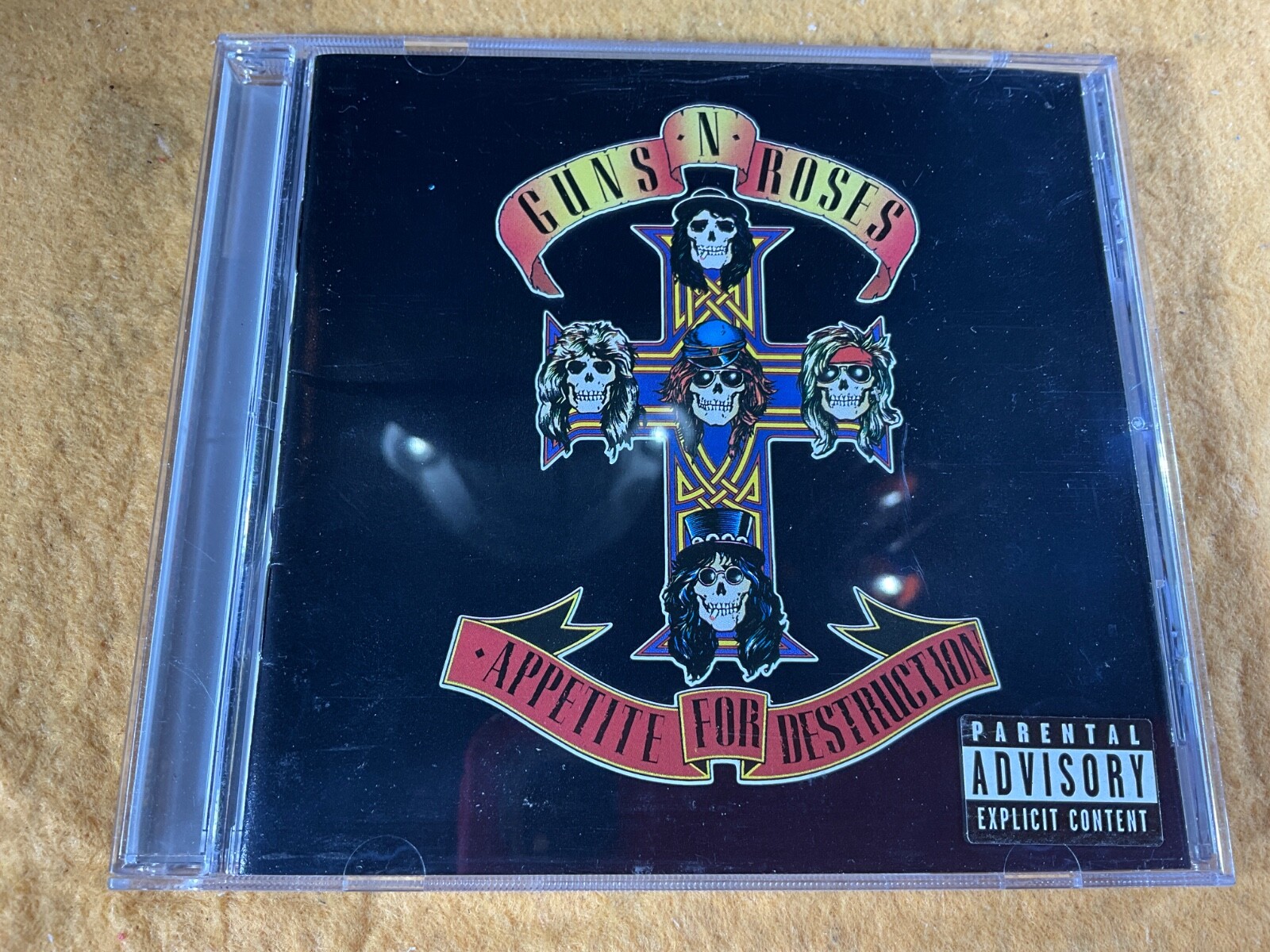 S11-25 GUNS-N-ROSES Appetite For Destruction - 1987 - GEFFEN